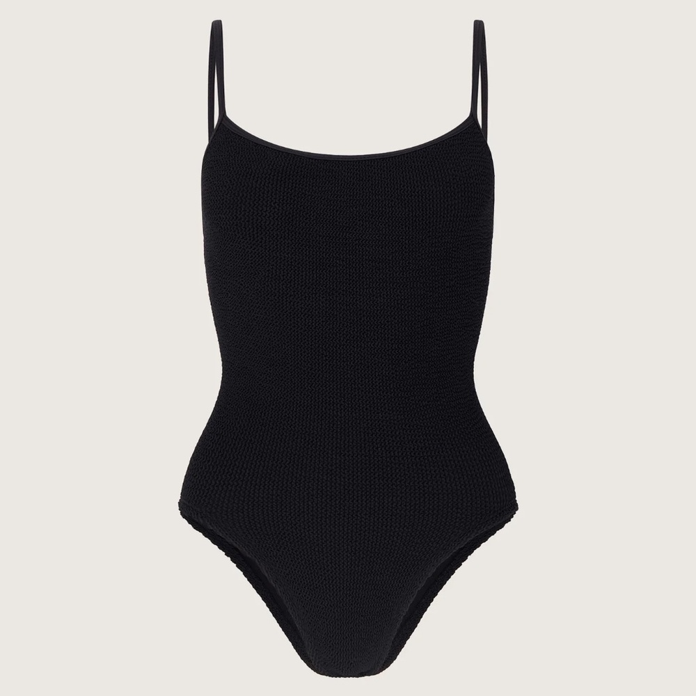 Hunza G Pamela Swimsuit in Black, OS